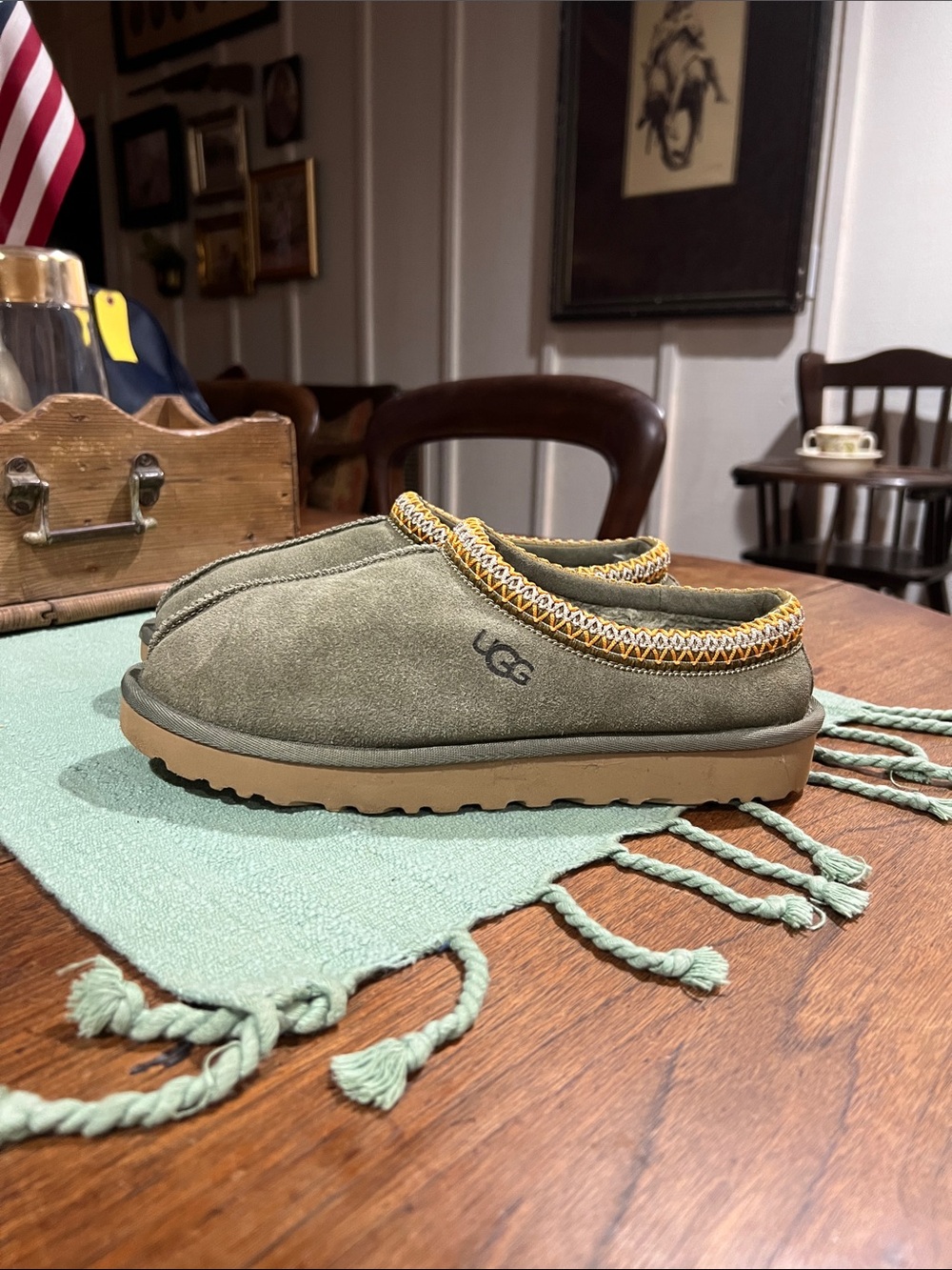 UGG Tasman Slippers in Burnt Olive